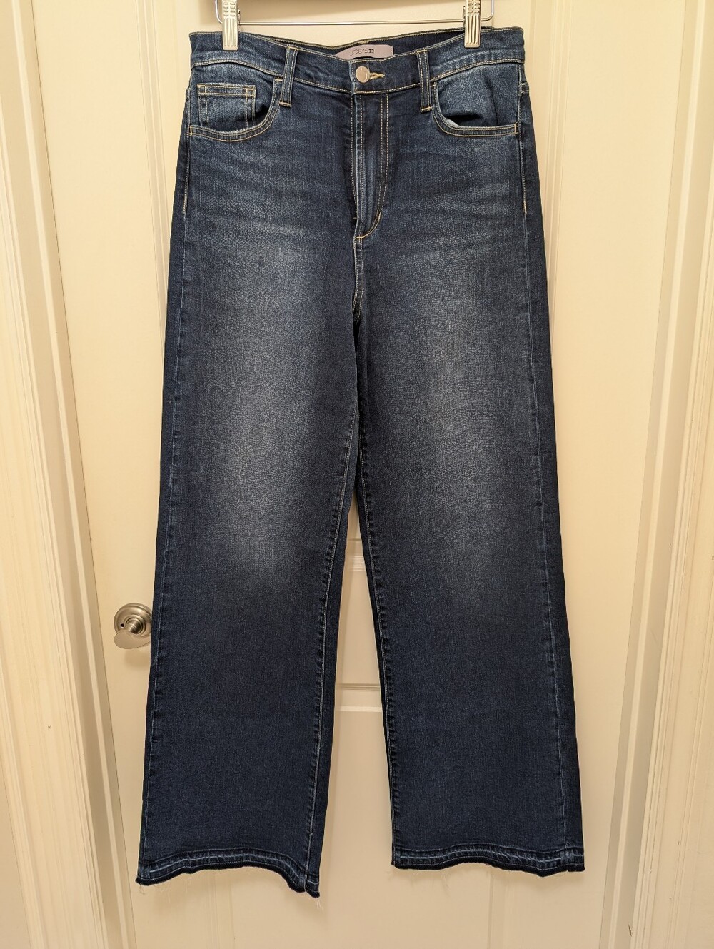 Joe's Jeans Two-Tone Indigo Wide Leg Denim